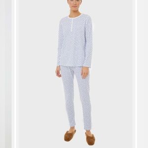 Roller Rabbit Blue Hearts Pajamas
